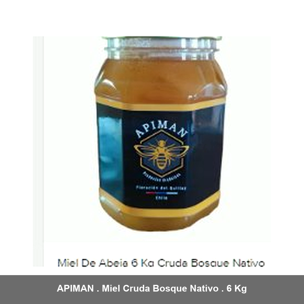 Miel Cruda Bosque Nativo 6 Kg - Apiman