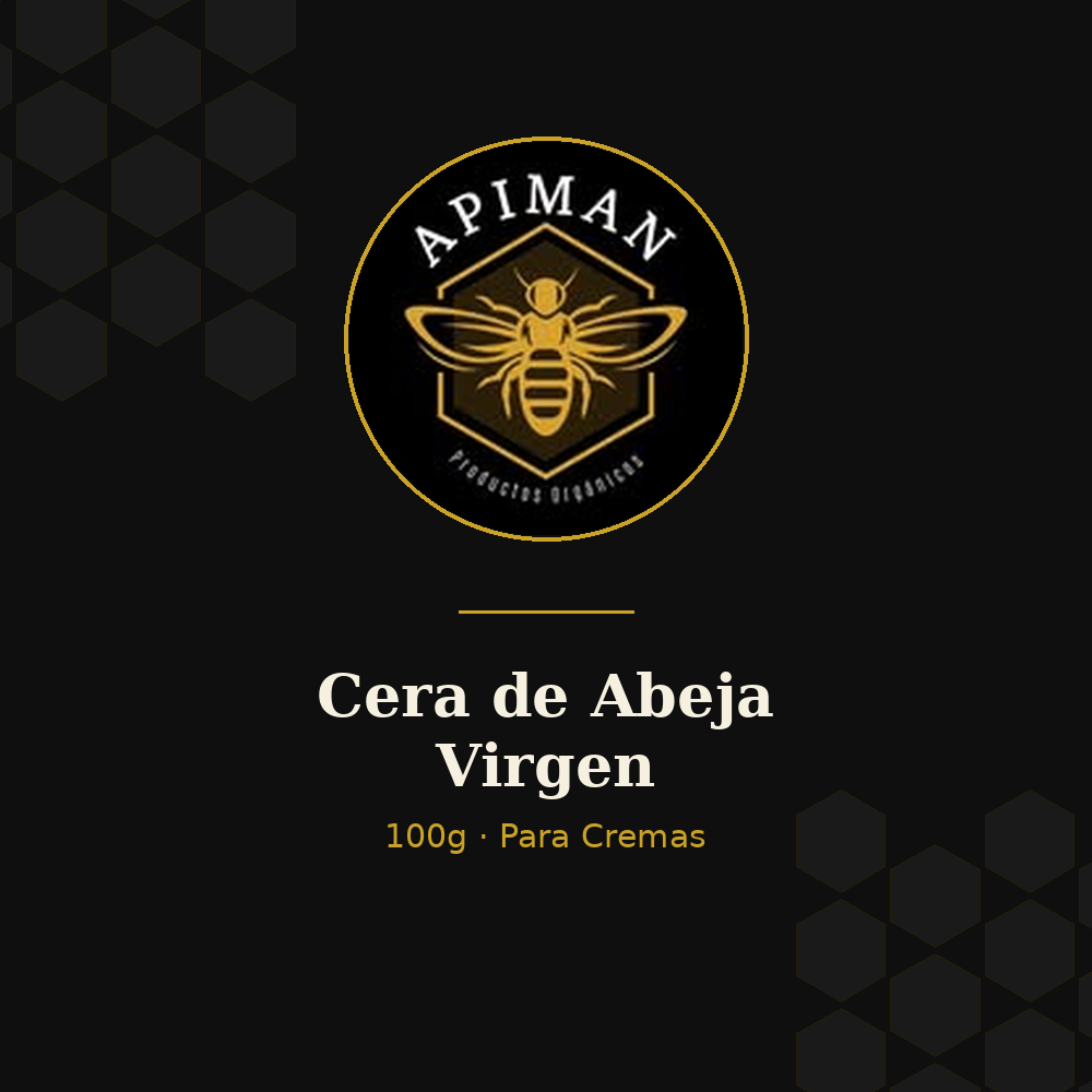 Cera de Abeja Virgen para Velas 150g - Apiman
