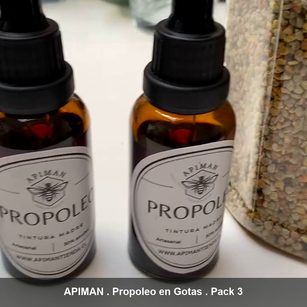 Propoleo en Gotas Pack 3 - Apiman